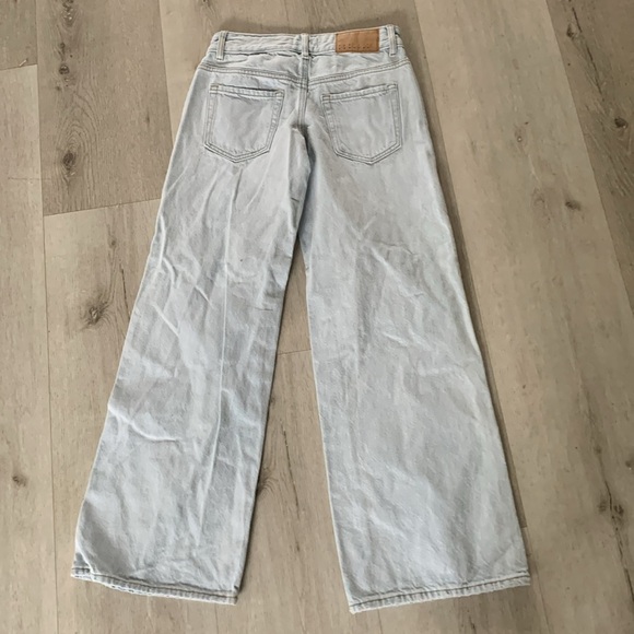 Low rise baggy‎ pacsun jeans distressed light blue distressed size 22 - Picture 13 of 13